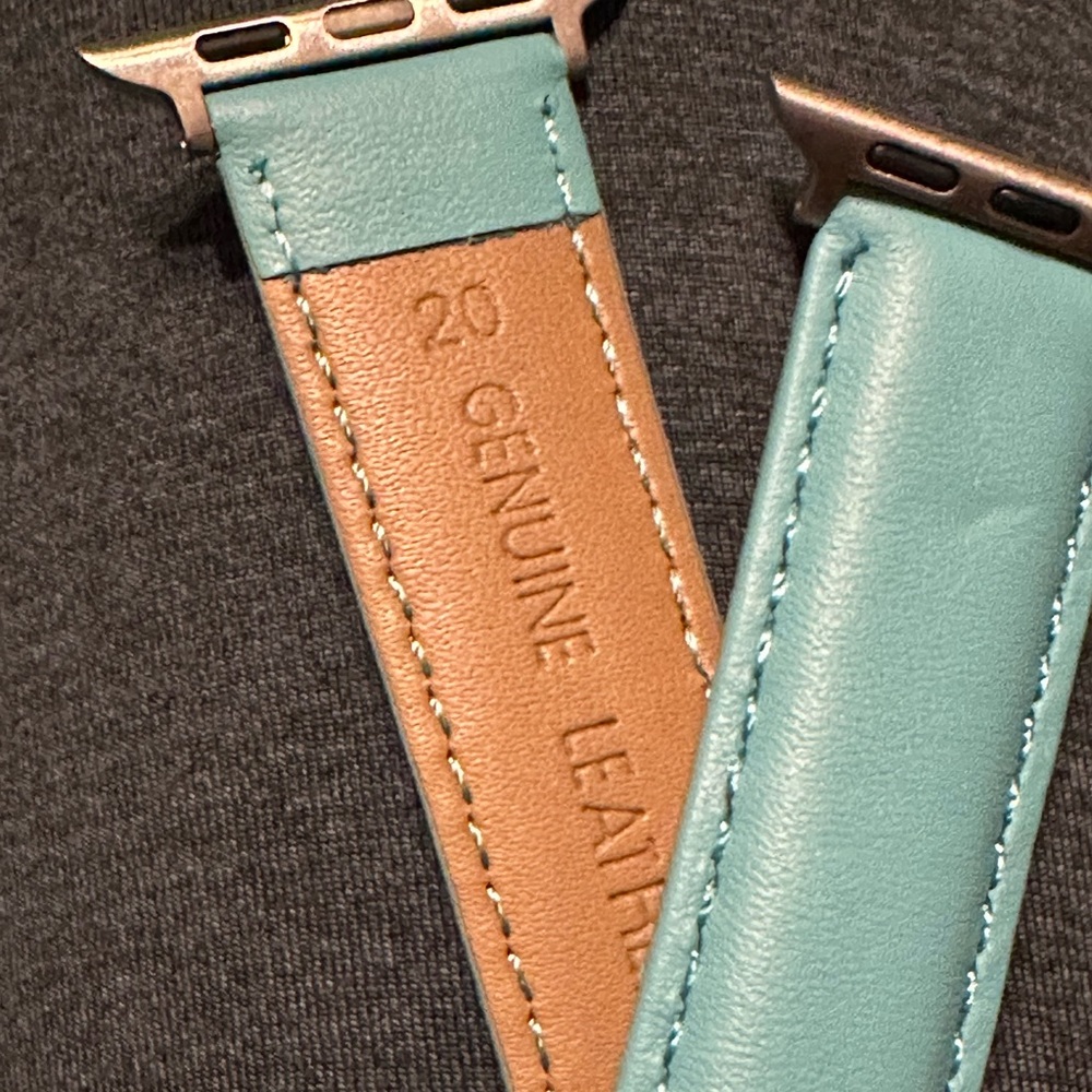 Teal Apple Watch Band - Picture 3 of 5